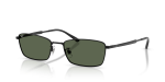 แว่นกันแดด Rayban RB8069D-926771 มุมเฉียง สีดำ สำหรับทุกเพศ