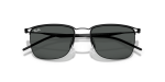แว่นกันแดด Rayban RB8550-928187 Black Dark Grey Rayban RB8550 928187 close-up ด้านหน้า