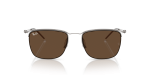 แว่นกันแดด Rayban RB8550-928273 Gunmetal Dark Brown Rayban RB8550 928273 ด้านหน้า
