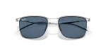 แว่นกันแดด Rayban RB8550-928380 Silver Blue Rayban RB8550 928380 close-up ด้านหน้า
