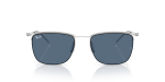แว่นกันแดด Rayban RB8550-928380 Silver Blue Rayban RB8550 928380 ด้านหน้า
