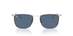 แว่นกันแดด Rayban RB8550-928380 Silver Blue Rayban RB8550 928380 ด้านหน้า