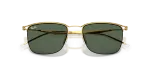 แว่นกันแดด Rayban RB8550-928471 Arista Dark Green Rayban RB8550 928471 close-up ด้านหน้า
