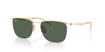 Rayban RB8550 928471 แว่นกันแดดสีทอง Arista เลนส์เขียวเข้ม ทุกเพศ