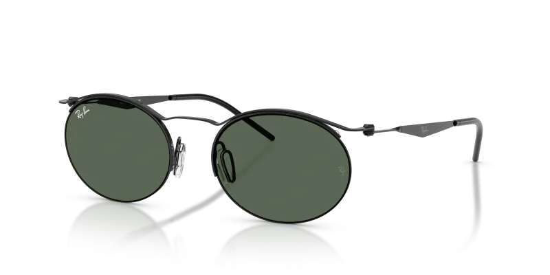Rayban RB8551 928171 แว่นกันแดดสีดำเลนส์เขียวเข้ม ทุกเพศ