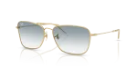 Rayban RBR0102S 001/79 แว่นกันแดดสีอะริสต้าเลนส์ไล่ระดับฟ้า ไซซ์ XL ยูนิเซ็กซ์