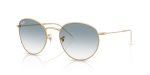 แว่นกันแดด Rayban Round Reverse RBR0103S-001/79 Arista Clear Blue Gradient Rayban RBR0103S 001/79 แว่นกันแดดสีอะริสต้าเลนส์ไล่ระดับฟ้า ยูนิเซ็กซ์