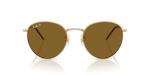 แว่นกันแดด Rayban Round Reverse RBR0103S-001/83 Arista Brown Polarized Rayban RBR0103S 001/83 ด้านหน้า