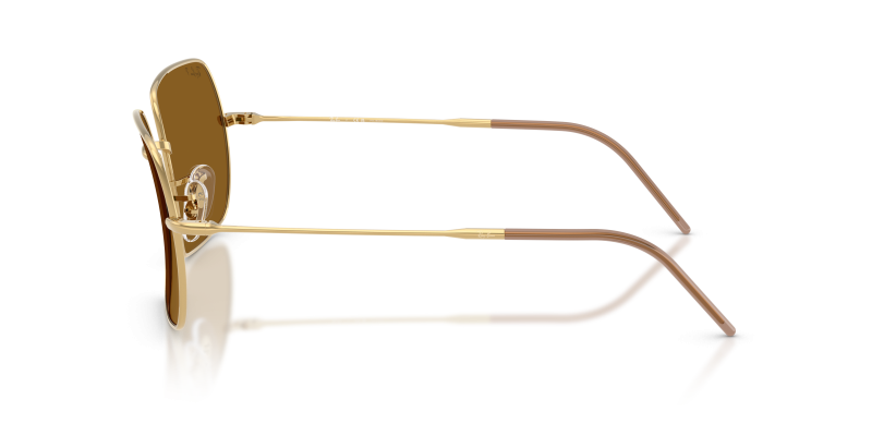 แว่นกันแดด Rayban RBR0104S 001/83 มุมข้าง ทรงสี่เหลี่ยมจัตุรัส Square Reverse