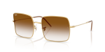 แว่นกันแดด Rayban Square Reverse RBR0104S-001/CB Arista Clear Brown Gradient Rayban RBR0104S 001/CB แว่นกันแดดสีอะริสต้าเลนส์ไล่ระดับน้ำตาล สำหรับผู้หญิง