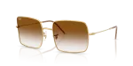 แว่นกันแดด Rayban Square Reverse RBR0104S-001/CB Arista Clear Brown Gradient Rayban RBR0104S 001/CB แว่นกันแดดสีอะริสต้าเลนส์ไล่ระดับน้ำตาล สำหรับผู้หญิง