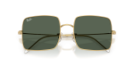 แว่นกันแดด Rayban Square Reverse RBR0104S-001/VR Arista Dark Green Rayban RBR0104S 001/VR close-up ด้านหน้า