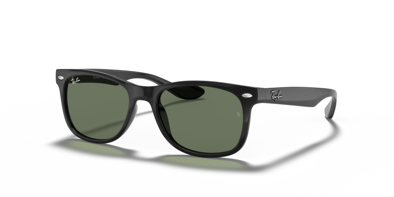 Rayban RJ9052S-100/71 แว่นกันแดดเด็ก ดำ (Black) เลนส์เขียวเข้ม เด็ก