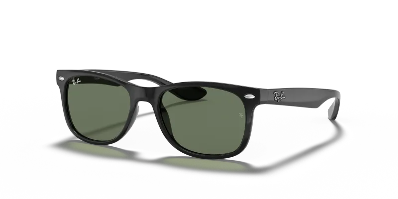 Rayban RJ9052S-100/71 แว่นกันแดดเด็ก ดำ (Black) เลนส์เขียวเข้ม เด็ก