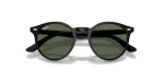 แว่นกันแดด Rayban RJ9064S-100/71 Black Dark Green แว่นกันแดด Rayban RJ9064S-100/71 close-up ด้านหน้า