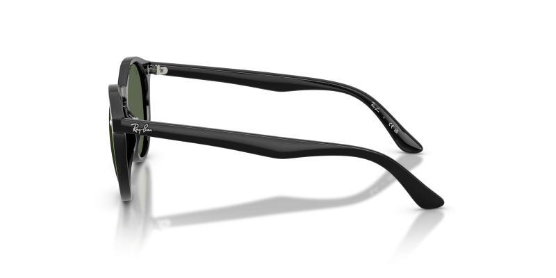 แว่นกันแดด Rayban RJ9064S-100/71 มุมข้าง ขาแว่นสีดำ