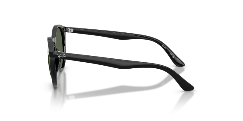 แว่นกันแดด Rayban RJ9064S-100/71 มุมข้าง ขาแว่นสีดำ