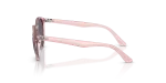 แว่นกันแดด Rayban RJ9064S-72181A Transparent Pink Violet แว่นกันแดด Rayban RJ9064S-72181A มุมข้าง ขาแว่นสีชมพูโปร่งใส