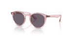 แว่นกันแดด Rayban RJ9064S-72181A Transparent Pink Violet แว่นกันแดด Rayban RJ9064S-72181A มุมเฉียง สีชมพูโปร่งใส สำหรับเด็กทุกเพศ