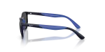 แว่นกันแดด Rayban Junior Disney Zootopia RJ9077SF-723087 Dark Blue Grey แว่นกันแดด Rayban Junior Disney Zootopia RJ9077SF 723087 มุมข้าง ทรงสี่เหลี่ยมจัตุรัส Asia Fit