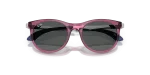 แว่นกันแดด Rayban RJ9082S-718687 Transparent Violet Dark Grey Rayban RJ9082S 718687 close-up ด้านหน้า