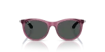 แว่นกันแดด Rayban RJ9082S-718687 Transparent Violet Dark Grey Rayban RJ9082S 718687 ด้านหน้า