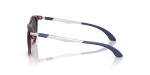 แว่นกันแดด Rayban RJ9082S-718687 Transparent Violet Dark Grey แว่นกันแดด Rayban RJ9082S 718687 มุมข้าง กรอบยืดหยุ่นขาอลูมิเนียม