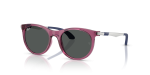 Rayban RJ9082S 718687 แว่นกันแดดเด็กสีม่วงโปร่งใส ทุกเพศ