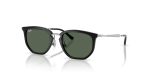แว่นกันแดด Rayban RJ9085S-100/71 Black Dark Green Rayban RJ9085S 100/71 แว่นกันแดดเด็กทรงเรขาคณิต สีดำเลนส์เขียวเข้ม