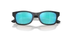 แว่นกันแดด Rayban RJ9086SF-100S55 Matte Black Light Green Mirror แว่นกันแดด Rayban RJ9086SF-100S55 close-up ด้านหน้า