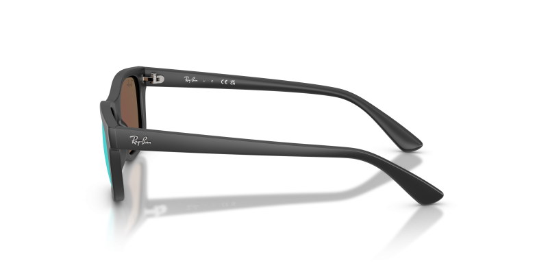 แว่นกันแดด Rayban RJ9086SF-100S55 มุมข้าง ขาแว่นสีดำด้าน
