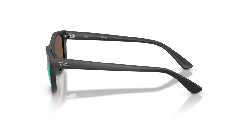 แว่นกันแดด Rayban RJ9086SF-100S55 มุมข้าง ขาแว่นสีดำด้าน