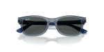 แว่นกันแดด Rayban RJ9086SF-711087 Transparent Blue Dark Grey แว่นกันแดด Rayban RJ9086SF-711087 close-up ด้านหน้า