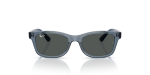 แว่นกันแดด Rayban RJ9086SF-711087 Transparent Blue Dark Grey แว่นกันแดด Rayban RJ9086SF-711087 ด้านหน้า