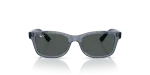 แว่นกันแดด Rayban RJ9086SF-711087 Transparent Blue Dark Grey แว่นกันแดด Rayban RJ9086SF-711087 ด้านหน้า