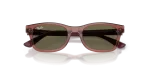 แว่นกันแดด Rayban RJ9086SF-7197/3 Transparent Violet Brown แว่นกันแดด Rayban RJ9086SF-7197/3 close-up ด้านหน้า