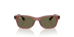 แว่นกันแดด Rayban RJ9086SF-7197/3 Transparent Violet Brown แว่นกันแดด Rayban RJ9086SF-7197/3 ด้านหน้า