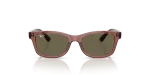 แว่นกันแดด Rayban RJ9086SF-7197/3 Transparent Violet Brown แว่นกันแดด Rayban RJ9086SF-7197/3 ด้านหน้า