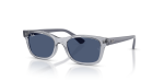 แว่นกันแดด Rayban RJ9086SF-719880 Transparent Grey Blue แว่นกันแดด Rayban RJ9086SF-719880 มุมเฉียง สีเทาโปร่งใส สำหรับเด็กทุกเพศ