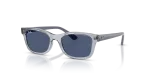 แว่นกันแดด Rayban RJ9086SF-719880 Transparent Grey Blue แว่นกันแดด Rayban RJ9086SF-719880 มุมเฉียง สีเทาโปร่งใส สำหรับเด็กทุกเพศ