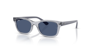แว่นกันแดด Rayban RJ9086SF-719880 มุมเฉียง สีเทาโปร่งใส สำหรับเด็กทุกเพศ