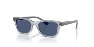 แว่นกันแดด Rayban RJ9086SF-719880 มุมเฉียง สีเทาโปร่งใส สำหรับเด็กทุกเพศ