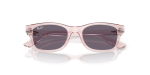 แว่นกันแดด Rayban RJ9086SF-72181A Transparent Pink Violet แว่นกันแดด Rayban RJ9086SF-72181A close-up ด้านหน้า