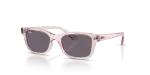 แว่นกันแดด Rayban RJ9086SF-72181A Transparent Pink Violet แว่นกันแดด Rayban RJ9086SF-72181A มุมเฉียง สีชมพูโปร่งใส สำหรับเด็กทุกเพศ