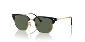 Rayban RJ9116S-100/71 แว่นกันแดดเด็ก ดำพื้นทอง (Black on Gold) เลนส์เขียวเข้ม เด็ก