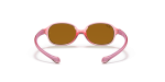 แว่นกันแดด Rayban RJ9187S-7080/3 Transparent Light Red Brown Rayban RJ9187S 7080/3 ขาแว่นด้านใน