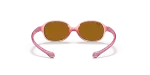 แว่นกันแดด Rayban RJ9187S-7080/3 Transparent Light Red Brown Rayban RJ9187S 7080/3 ขาแว่นด้านใน
