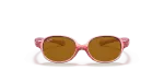 แว่นกันแดด Rayban RJ9187S-7080/3 Transparent Light Red Brown Rayban RJ9187S 7080/3 ด้านหน้า