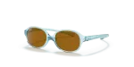 แว่นกันแดด Rayban RJ9187S-7081/3 Transparent Light Blue Brown Rayban RJ9187S 7081/3 แว่นกันแดดเด็กทรงวงรี สีฟ้าอ่อนโปร่งใสเลนส์น้ำตาล