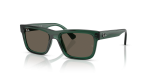 แว่นกันแดด Rayban RJ9196S-7189/3 Transparent Green Brown Rayban RJ9196S 7189/3 แว่นกันแดดเด็กทรงสี่เหลี่ยมผืนผ้า สีเขียวโปร่งใสเลนส์น้ำตาล